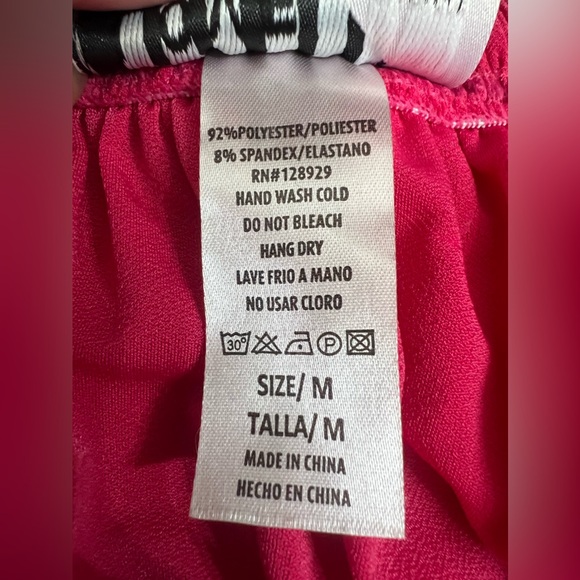 Love Poem By Block Hot Pink Strapless Jumpsuit - Picture 10 of 10